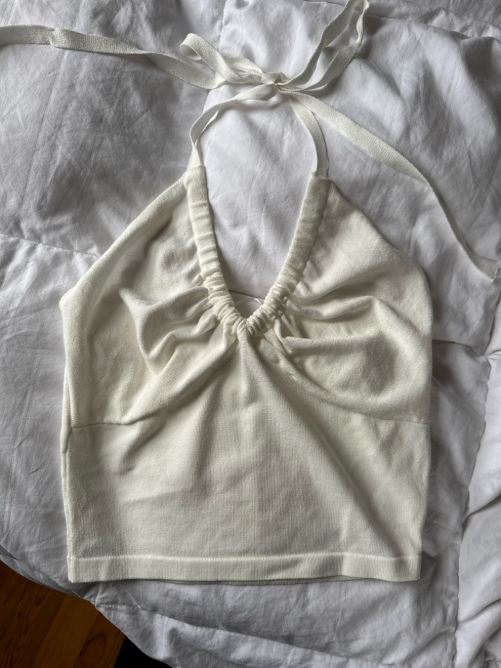 Knit Halter Crop Top Mixology